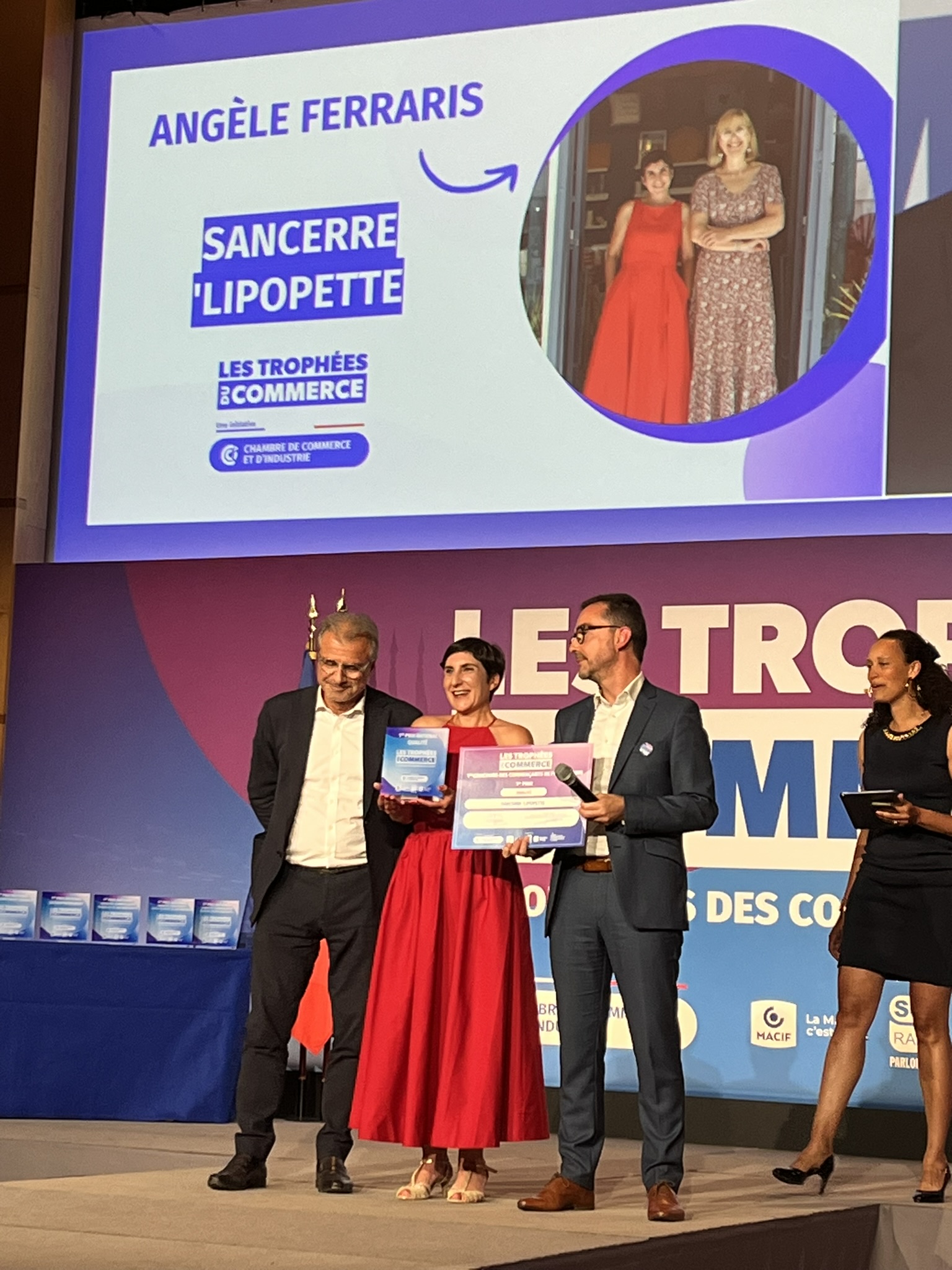 Les Trophées du Commerce Sancerre Lipopette